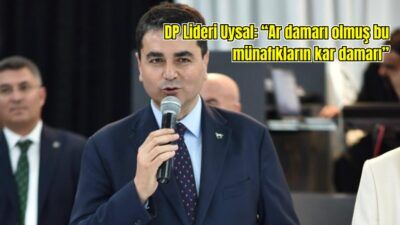 Demokrat Parti Genel Başkanı Gültekin Uysal sosyal medya hesabından yaptığı